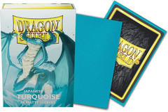 Dragon Shield - Japanese Size 60 Matte Sleeves Turquoise